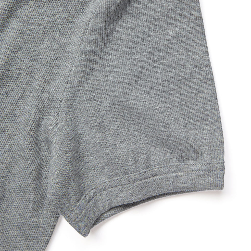 Okinawa Beach House Snowflake Ribbed Slim Fit T-Shirt