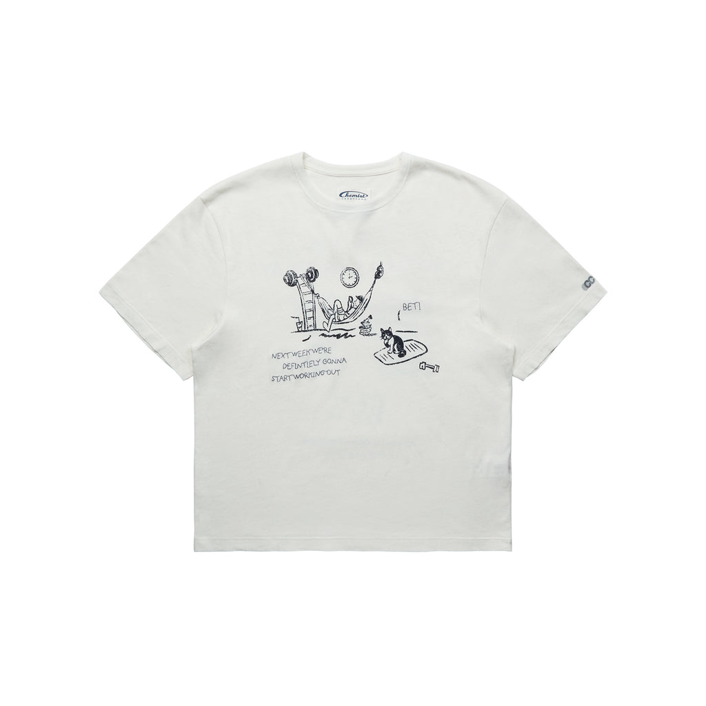 “Chemist's Barely Moving Athletics Club” Daily Routine T-Shirt