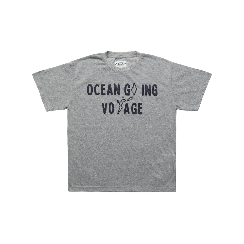 "Arctic Explorer" Sailor Map Wave Slogan T-shirt