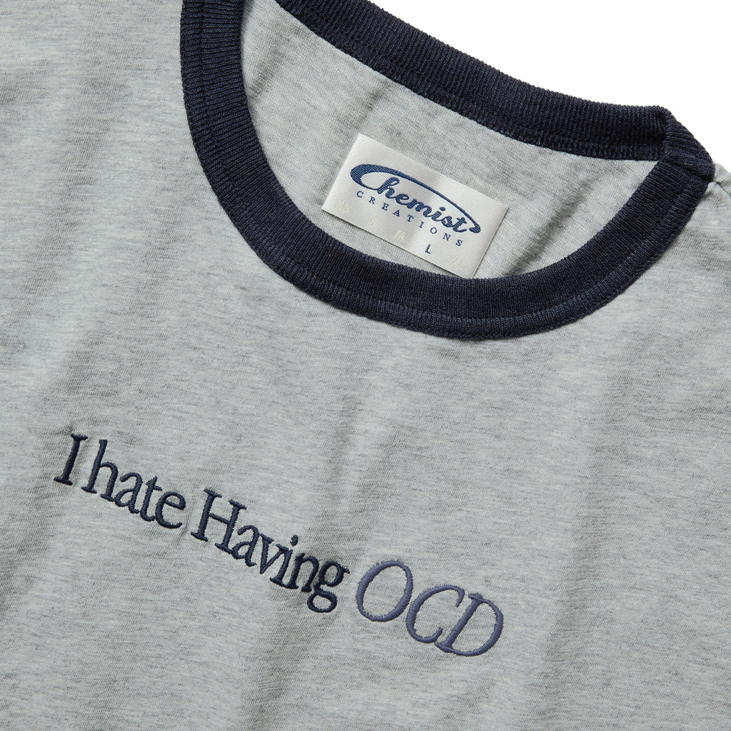 "I Hate Having OCD but It's Awesome" Archive Ringer T-Shirt