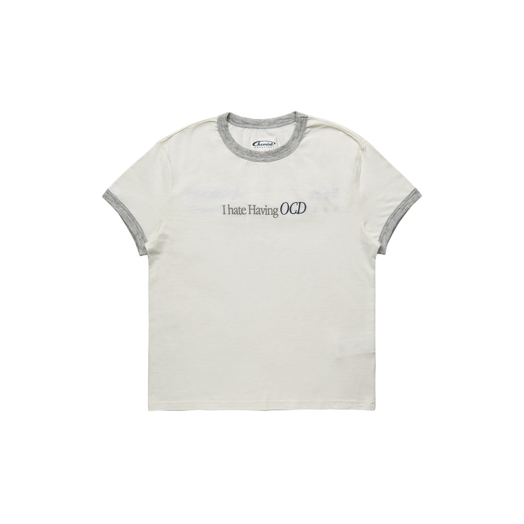 "I Hate Having OCD but It's Awesome" Archive Ringer T-Shirt