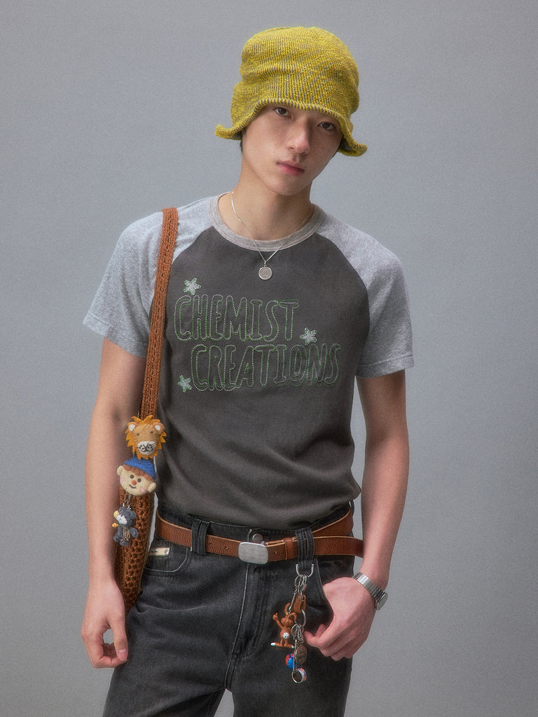 Millennium Kirakira Raglan Logo T-Shirt