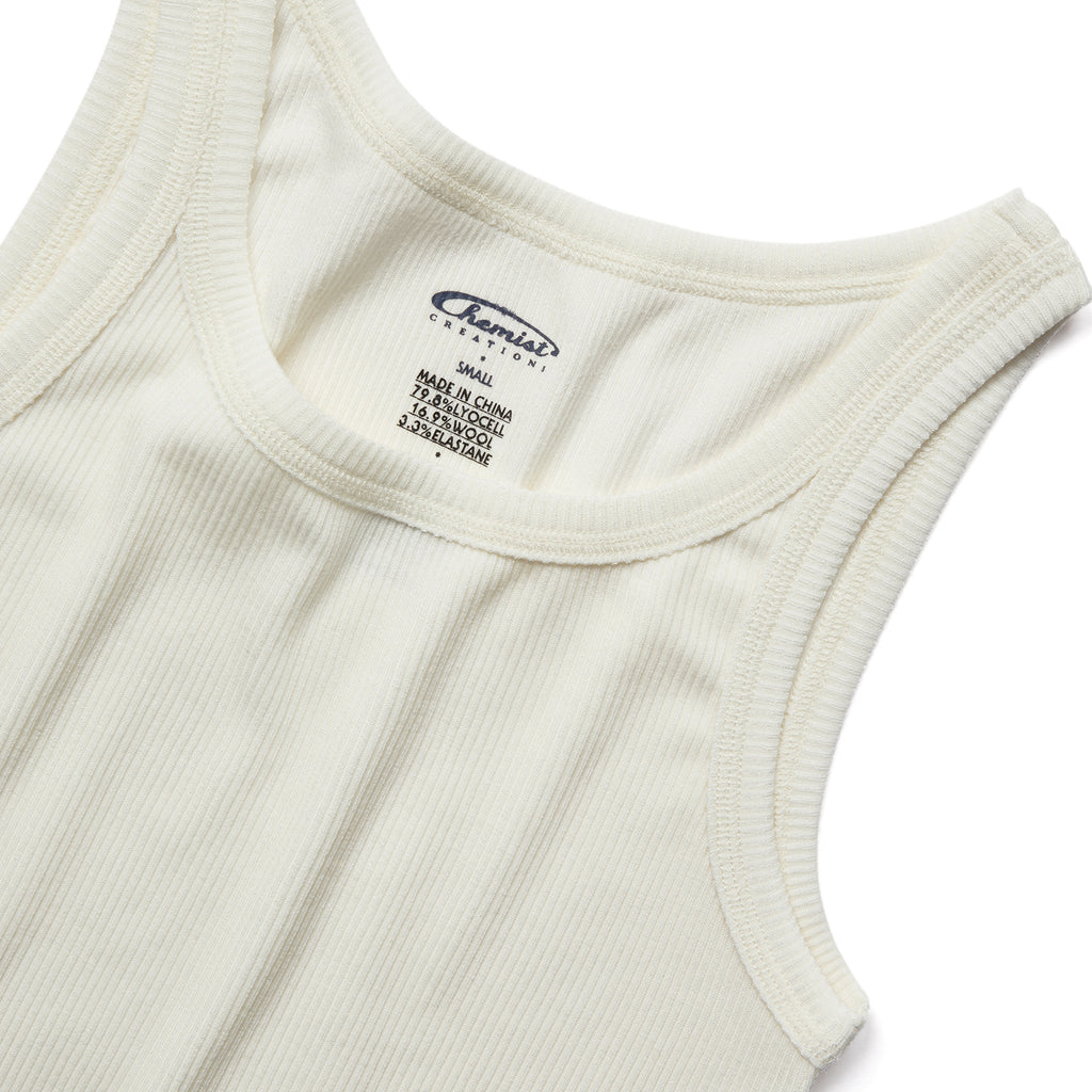 Takuya Kimura's Textured Ribbed Slim Strap Vest