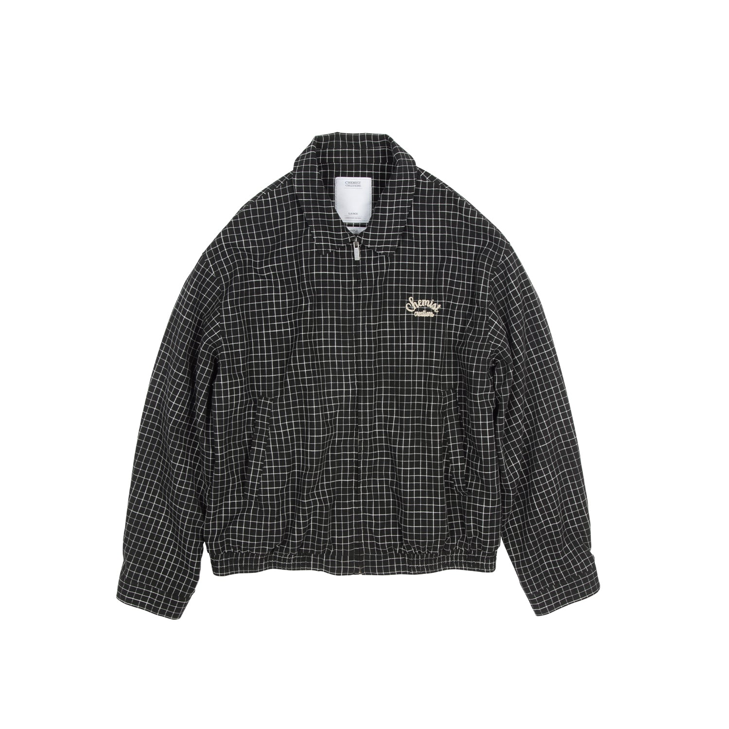 Checkered Harrington Jacket - Chemist Creations