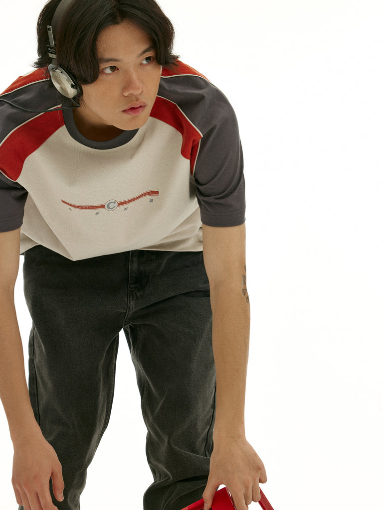 T2_DGY/RED/WHT_TSHIRT_260G