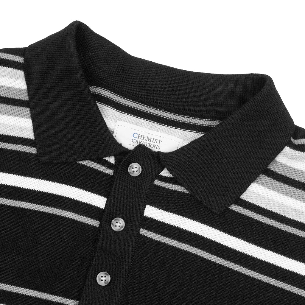 T8_BLK/GRY/WHT_KNITPOLO