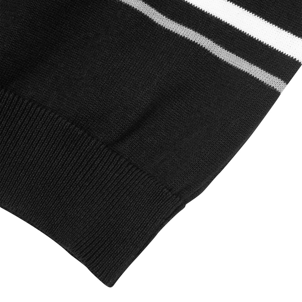 T8_BLK/GRY/WHT_KNITPOLO