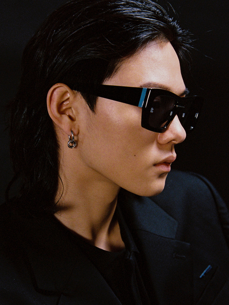 A_ChemistCreations x AKILA_BLK_Sunglasses_6.0MM_L