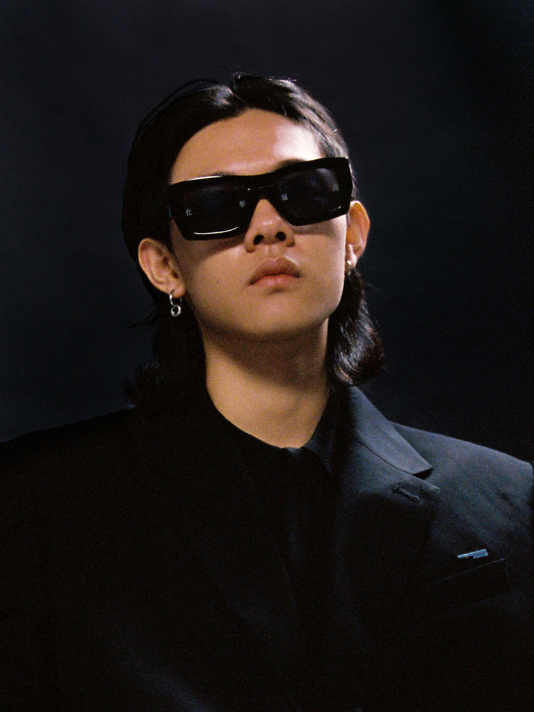 A_ChemistCreations x AKILA_BLK_Sunglasses_6.0MM_L
