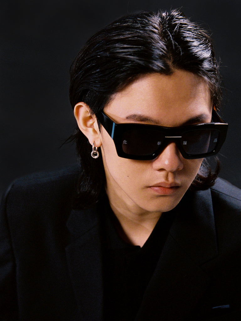 A_ChemistCreations x AKILA_BLK_Sunglasses_6.0MM_L